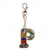 DIY Key Chain Diamond Painting Letters Women Bag Keyring Pendant Gift