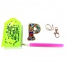 DIY Key Chain Diamond Painting Letters Women Bag Keyring Pendant Gift