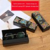 DIY Butterfly Diamond Leather Eye Glasses Box