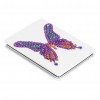 DIY Butterfly Special Shaped Diamond Painting Mini Makeup Mirror