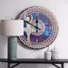 Diamond Ballet Girl Partial Special Drill Metal Clock Picture of Rhinestone