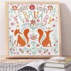 5D DIY Special Shape Diamond Painting February Embroidery Craft Kit (R8429)