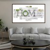 5pcs/set Home - Full Round Diamond Painting - 95x45cm