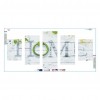 5pcs/set Home - Full Round Diamond Painting - 95x45cm