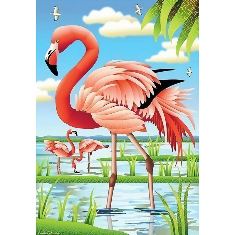 Flamingo 5D DIY Full...