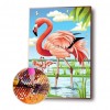 Flamingo 5D DIY Full Round Drill Diamond Painting Animal Decor Canvas Craft