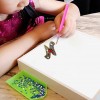 DIY Key Chain Diamond Painting Letters Women Bag Keyring Pendant Gift