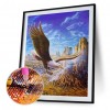Eagle Cleaved Skys - Full Diamond Painting - 30x40cm