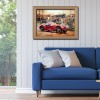 Car - Full Round Diamond - 40x30cm