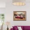 Car - Full Round Diamond - 40x30cm