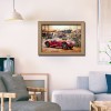 Car - Full Round Diamond - 40x30cm
