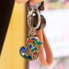 DIY Key Chain Diamond Painting Letters Women Bag Keyring Pendant Gift