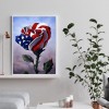 Flower-Round Diamond-30*40CM