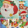 8pc 5D DIY Diamond Painting Greeting Card Special Shaped Birthday Xmas Gift