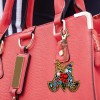 DIY Key Chain Diamond Painting Letters Women Bag Keyring Pendant Gift