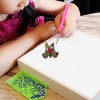 DIY Key Chain Diamond Painting Letters Women Bag Keyring Pendant Gift
