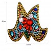 DIY Key Chain Diamond Painting Letters Women Bag Keyring Pendant Gift