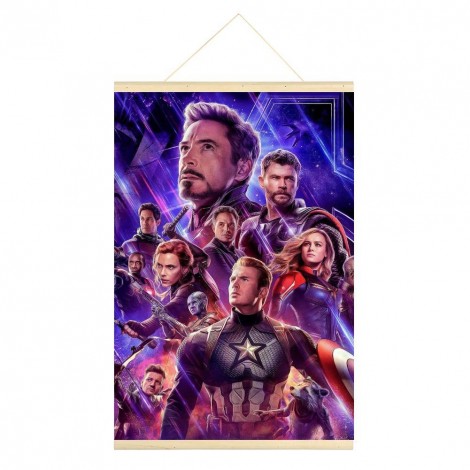 5D DIY Full Drill Hanging Diamond Painting Avengers Kit