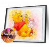 Cute Cartoon Bear - Full Round Diamond - 40x30cm