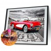 Car - Full Round Diamond - 30x40cm
