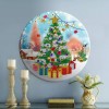 Iron Sheet Special Shaped Diamond Painting DIY Home Decor Xmas Tree Pendant