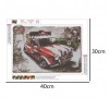 Jeep  - Full Diamond Painting - 40x30cm