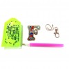 DIY Key Chain Diamond Painting Letters Women Bag Keyring Pendant Gift