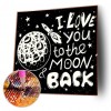 Word  - Full Round Diamond - 30x30cm