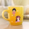 DIY Full Drill Round Cartoon Girls Diamond Painting Puzzle Children Sticker
