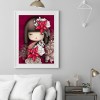 Japanese Doll-Round Diamond-30*40CM