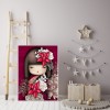 Japanese Doll-Round Diamond-30*40CM