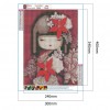 Japanese Doll-Round Diamond-30*40CM