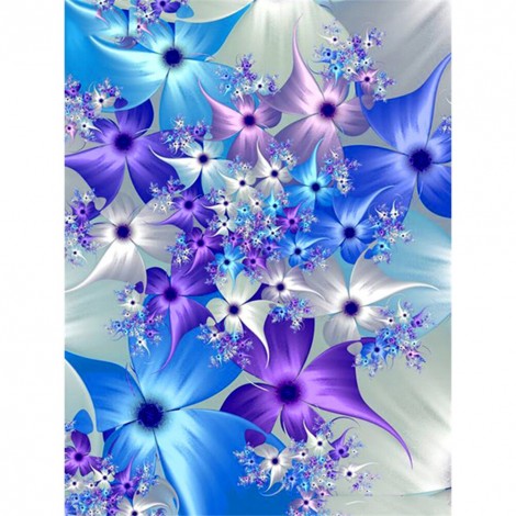 Flower - Square Diamond - 40x50cm