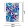 Flower - Square Diamond - 40x50cm