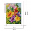Flower - Square Diamond - 40x50cm