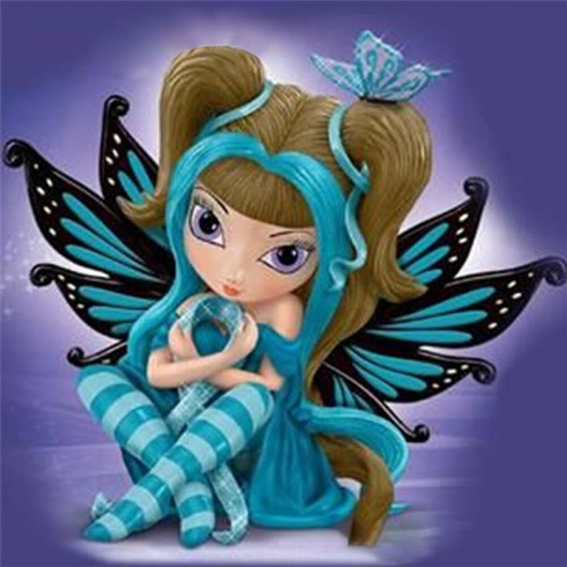 Elf girl-Round Diamo...