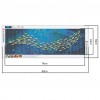 Fish School - Full Round Diamond - 80x30cm