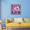 Butterfly Flowers - Square Diamond - 40x40cm