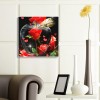 Flower Fruit  - Square Diamond - 40x40cm