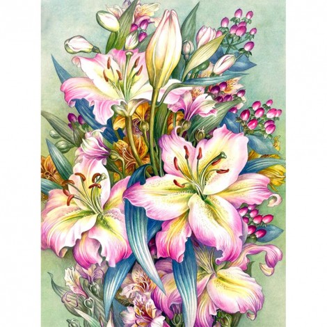 Flower - Square Diamond - 40x50cm