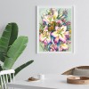 Flower - Square Diamond - 40x50cm