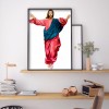 Jesus - Full Round Diamond - 30*40cm