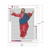 Jesus - Full Round Diamond - 30*40cm