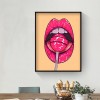 Full Round Drill Mosaic Diamond Painting DIY Lipstick 5D Rhinestone Picture