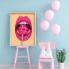 Full Round Drill Mosaic Diamond Painting DIY Lipstick 5D Rhinestone Picture