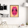 Full Round Drill Mosaic Diamond Painting DIY Lipstick 5D Rhinestone Picture