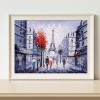 Full Round Drill Diamond Painting DIY Town Street 5D Mosaic Picture Poster