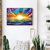 Full Round Drill Diamond Painting DIY Sunrise 5D Rhinestone Picture Poster
