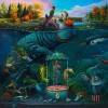 Surreal Cartoon - Full Round Diamond - 30x30cm
