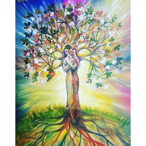 Tree of Dawn - Full Round Diamond - 30x40cm
